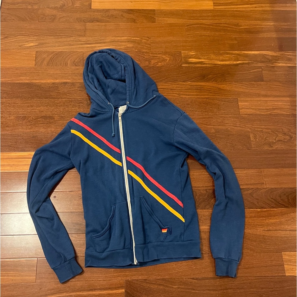 Aviator Nation “Pray for Surf” hoodie. Size M